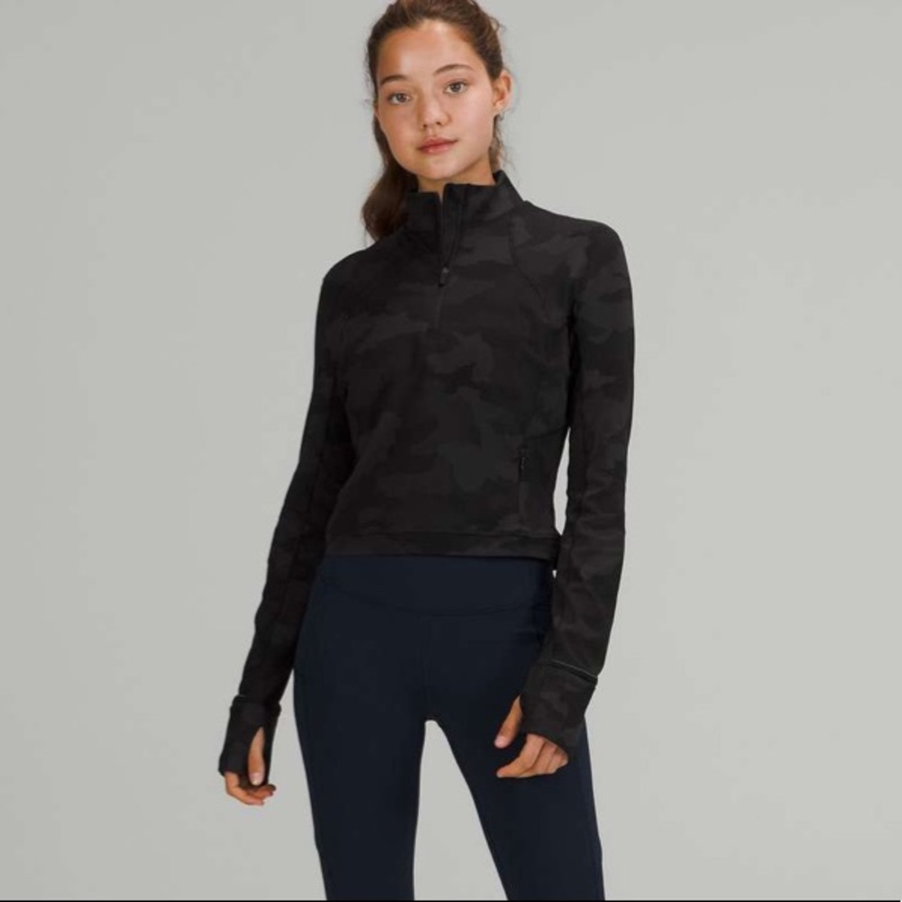 It’s Rulu Run Cropped Half Zip - Picture 6 of 6